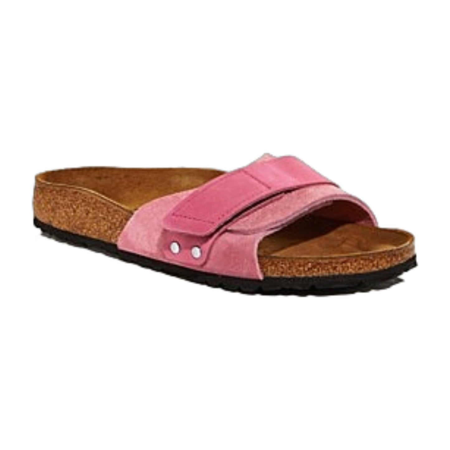 Birkenstock Unisex Oita Suede Leather Modern Suede Candy Pink