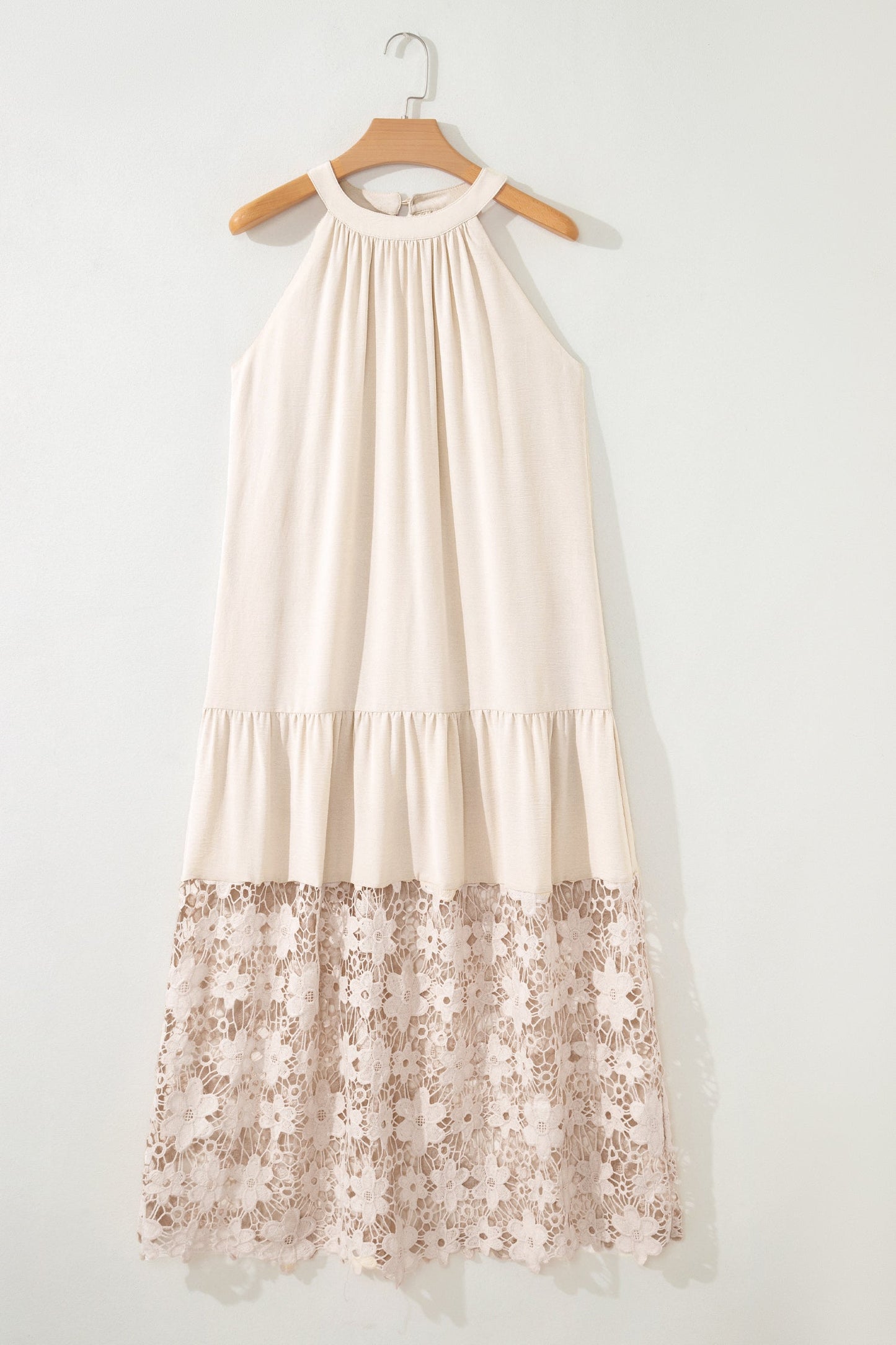 Threaded Pear Ensley Loose Halter Summer Dress