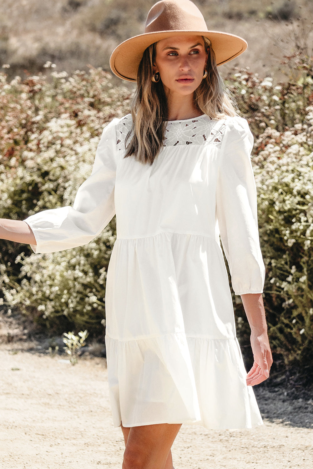 dainty floral mini dress For Love & Lemons Phoebe Mini Dress