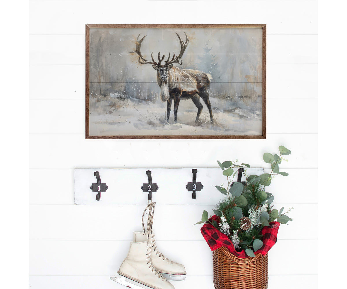 Kendrick Home Wild Reindeer I By Petals Prints Design