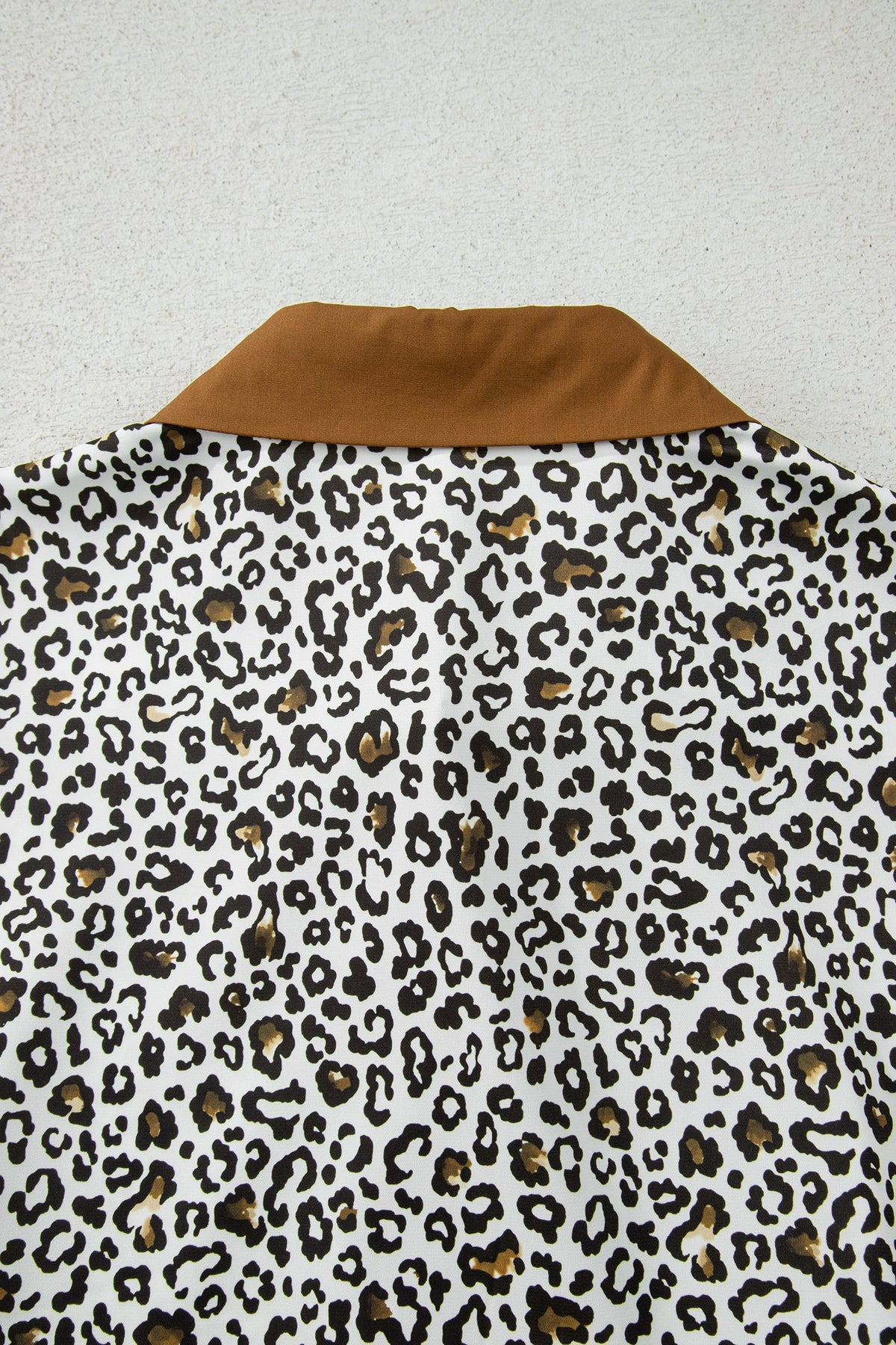 Threaded Pear Elsa Puff Sleeve Print PLUS Blouse