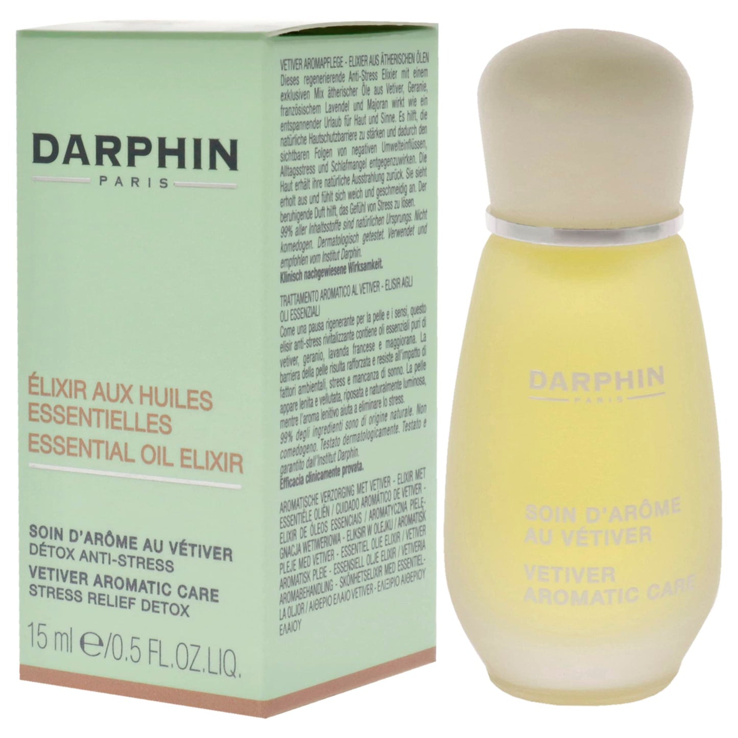 Darphin Vetiver Aromatic Stress Relief Serum - Natural Skincare for Stress Relief & Radiant Skin