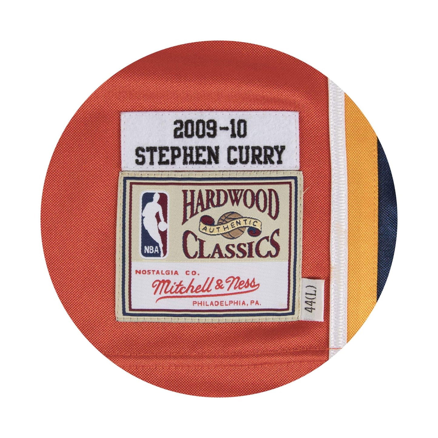 Mitchell & Ness Men's NBA Stephen Curry Authentic Jersey 2009-10 Golden State Warriors