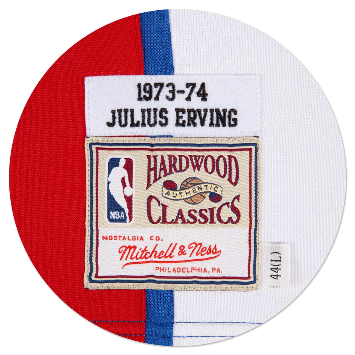 Mitchell & Ness Men's NBA Authentic Jersey 1973 New York Nets Julius Erving #32
