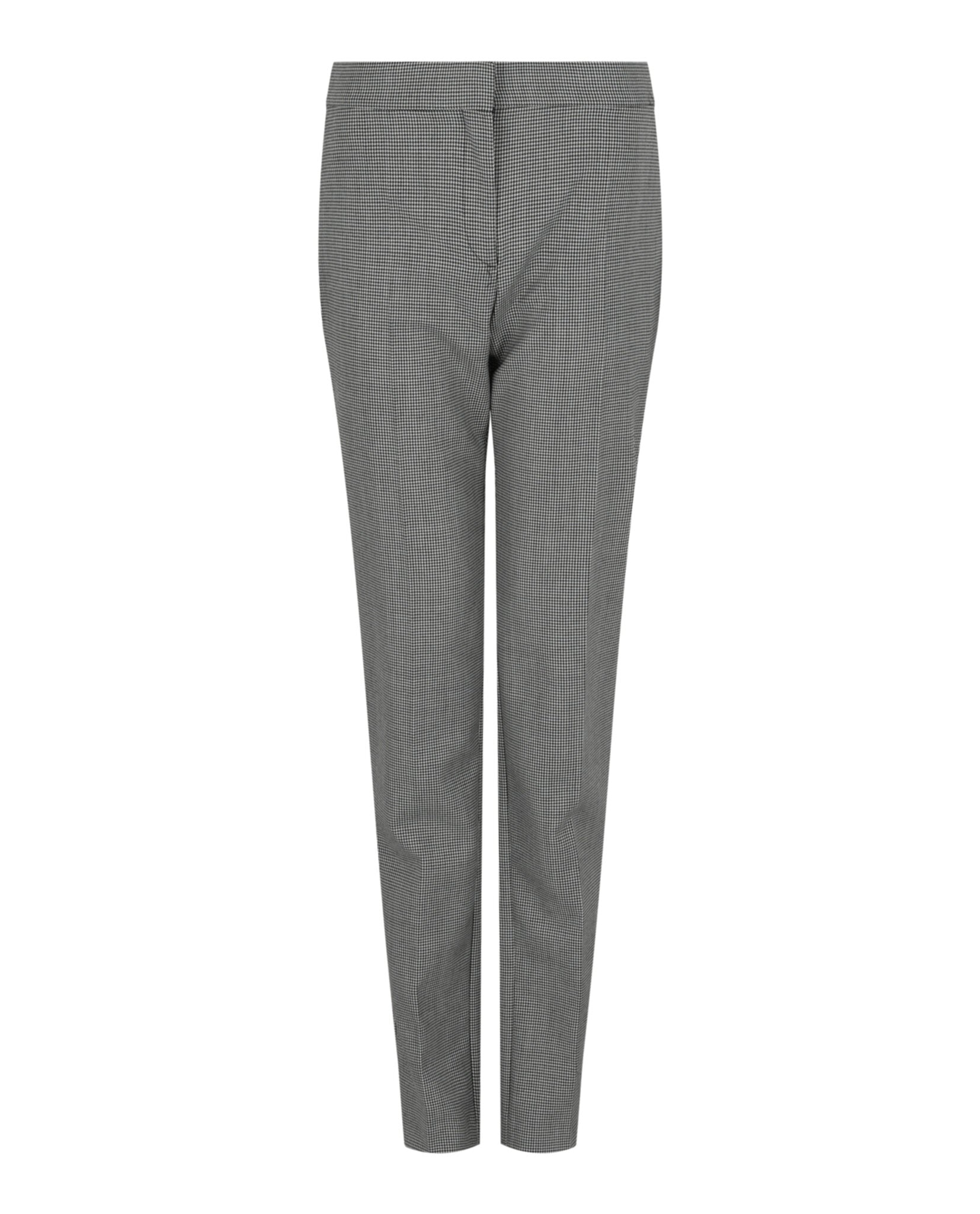 alexander mcqueen cigarette trousers Wool Gabardine - Pink - Women One back besom pocket Alexander McQueen Cigarette Trouser in