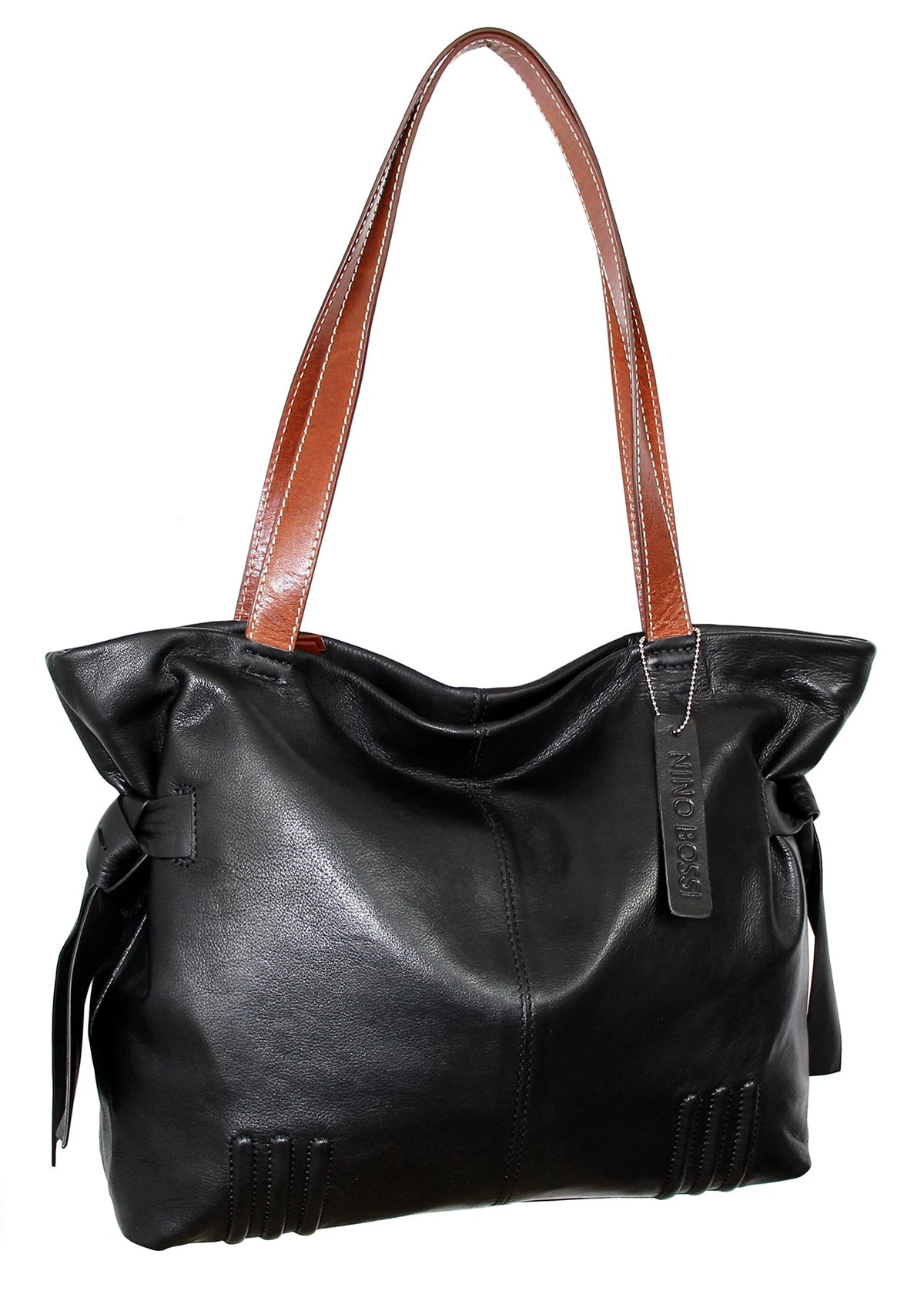 Nino Bossi Handbags Amirah Satchel - Black
