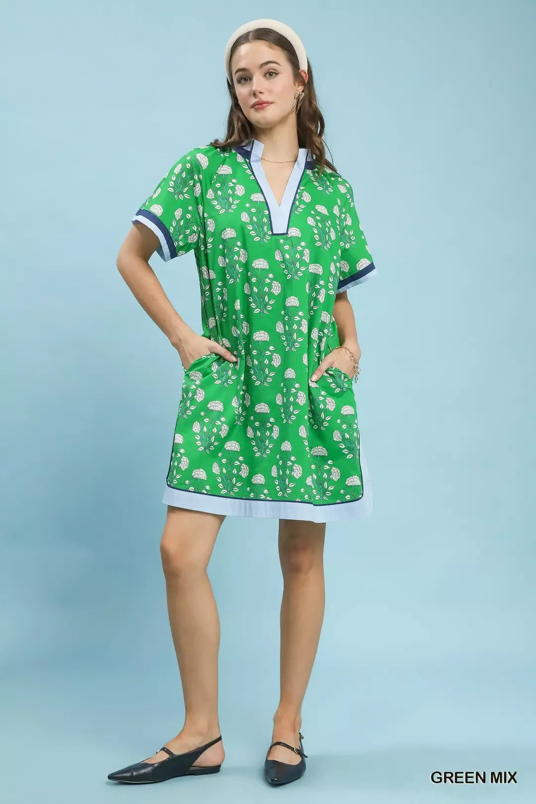 short sleeve casual shift dress Casual Classic Shift Dress L / White