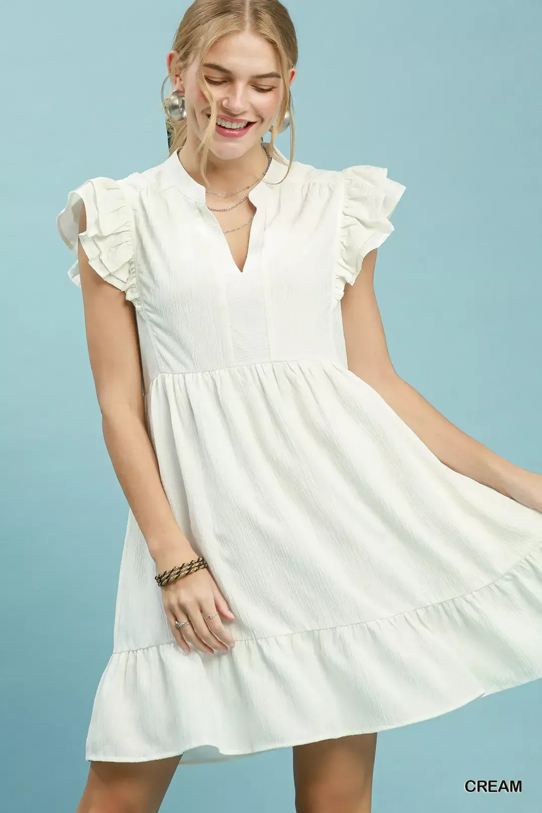 elegant babydoll dress Soleil Babydoll Dress