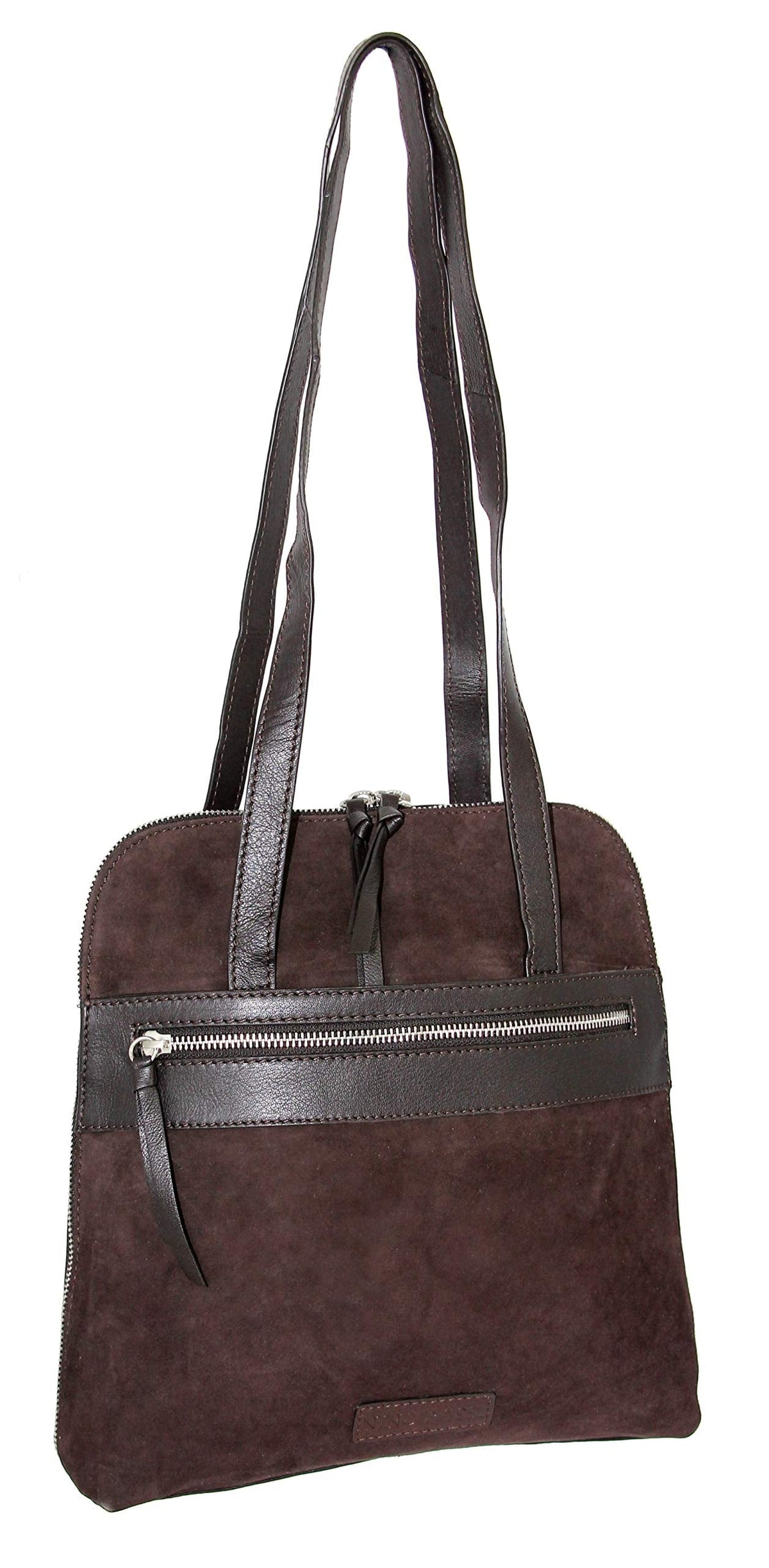 Nino Bossi Cool Convertible Tote/Back Pack - Chocolate