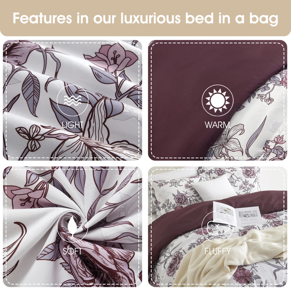 Grey Purple-