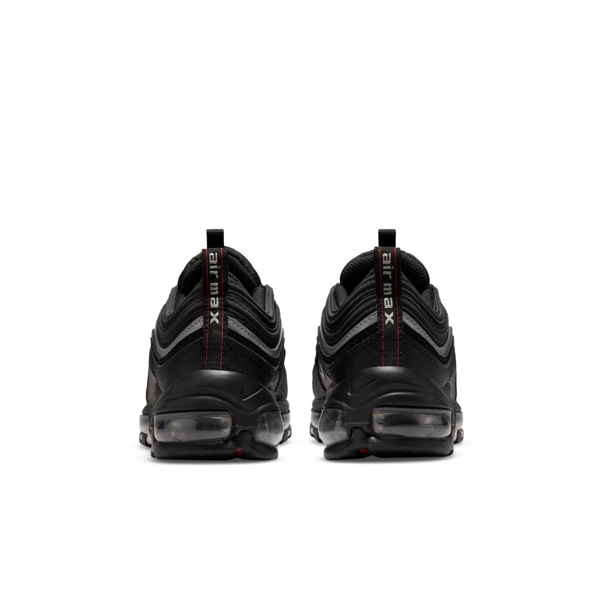 Nike Grade School Air Max 97 'Black Silver Red' Sneakers