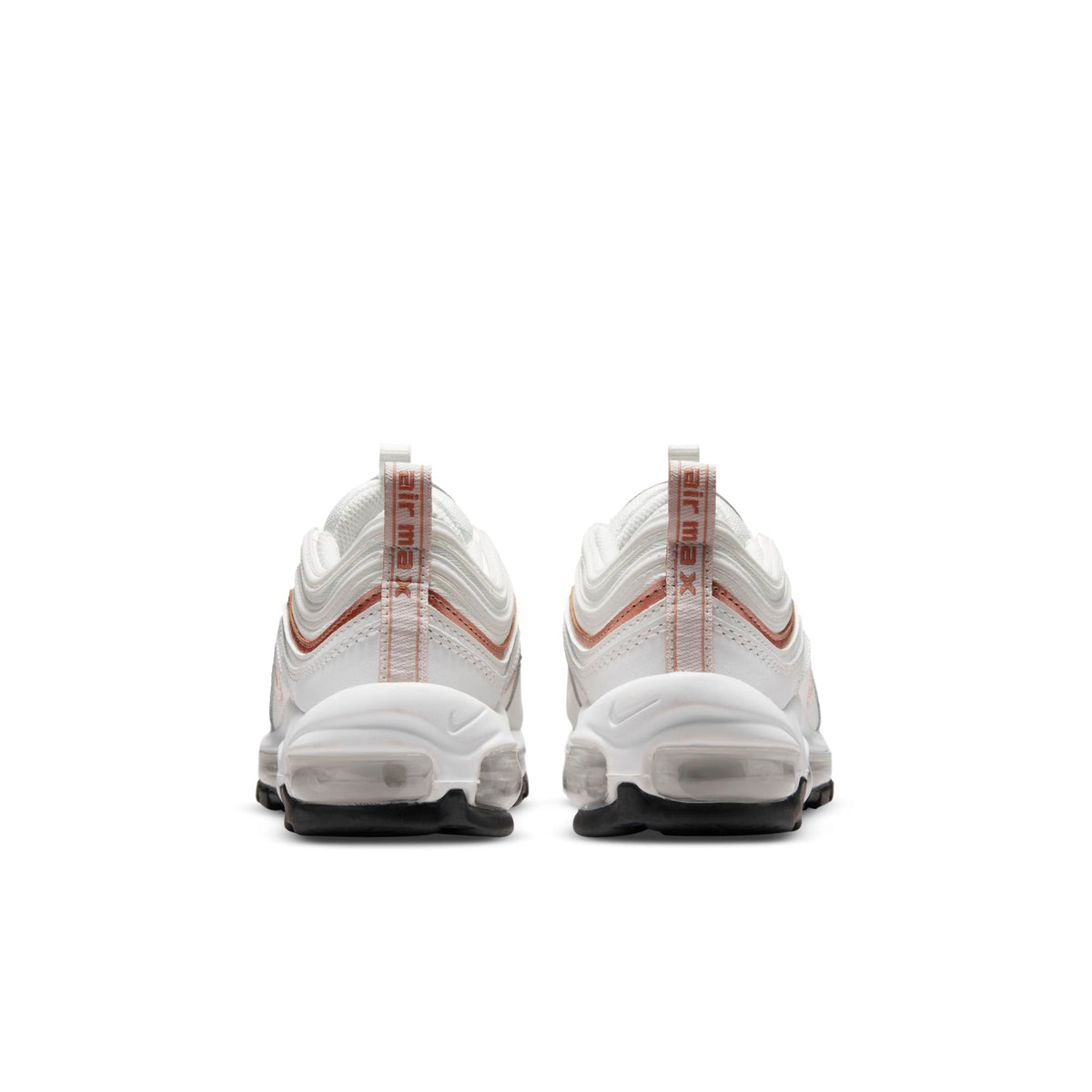 Nike Grade School Air Max 97 Gs 'White Metallic Red Bronze' Sneakers