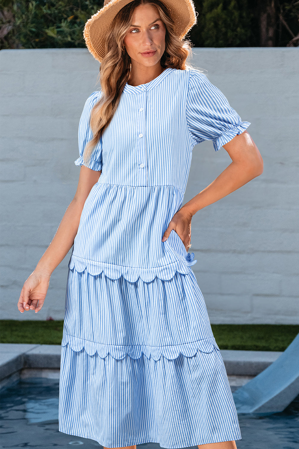 scallop design dress 7 Scallop ideas