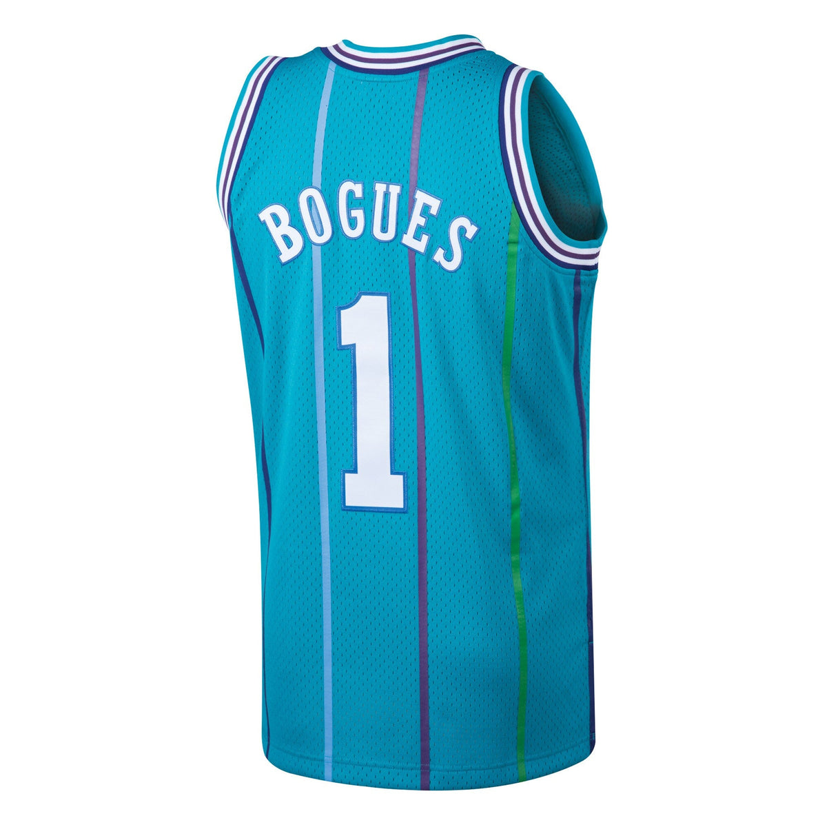 Mitchell & Ness Men's Authentic Road Jersey Hornets 1992 Muggsy Bogues