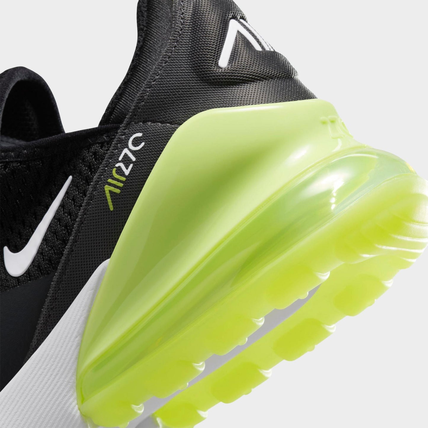 Nike Grade School Air Max 270 'Light Lemon Twist Black Anthracite White Gs' Sneakers