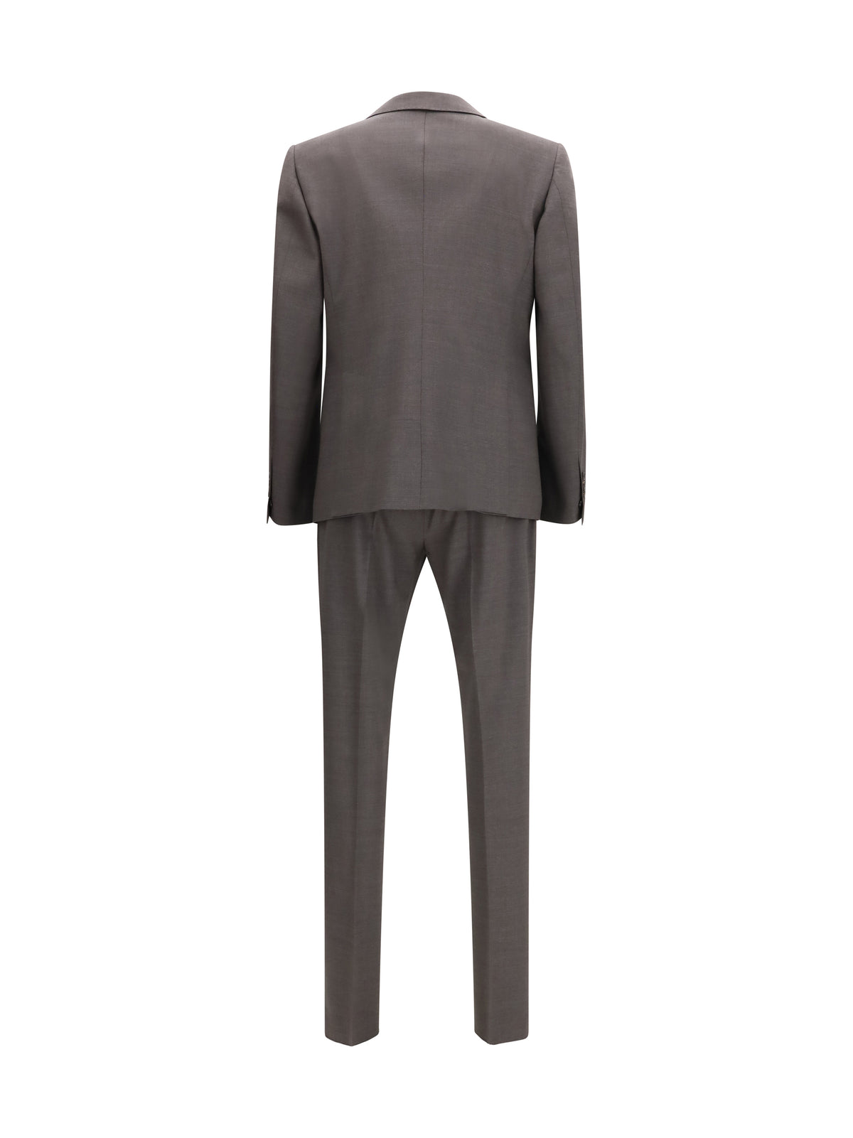 Suit Single-Breasted Wool-Blend Grey