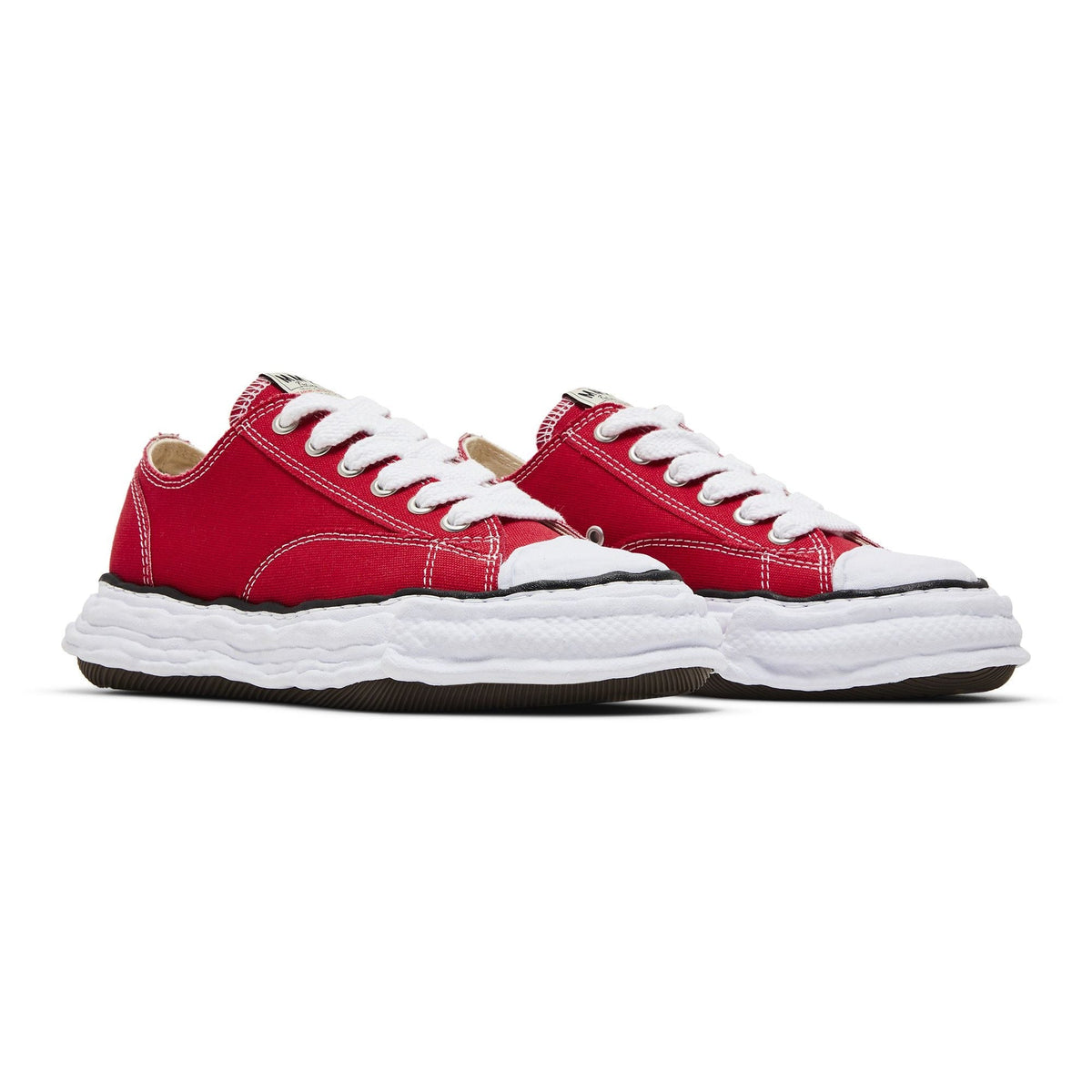 Maison Mihara Yasuhiro Men's Peterson 23 OG Sole Canvas Low Red