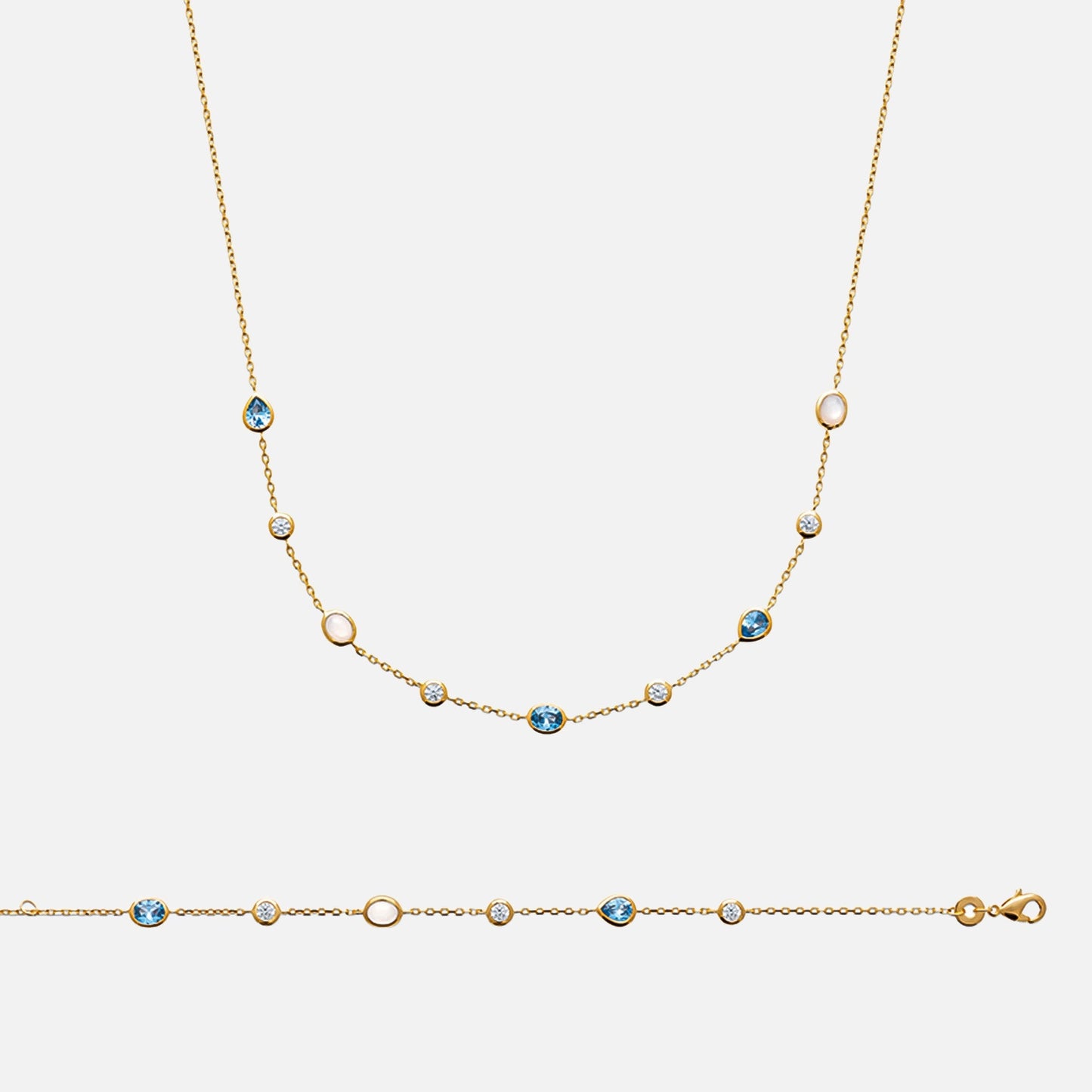 MKF Collection by Mia K. - Marina Bezel Station Set