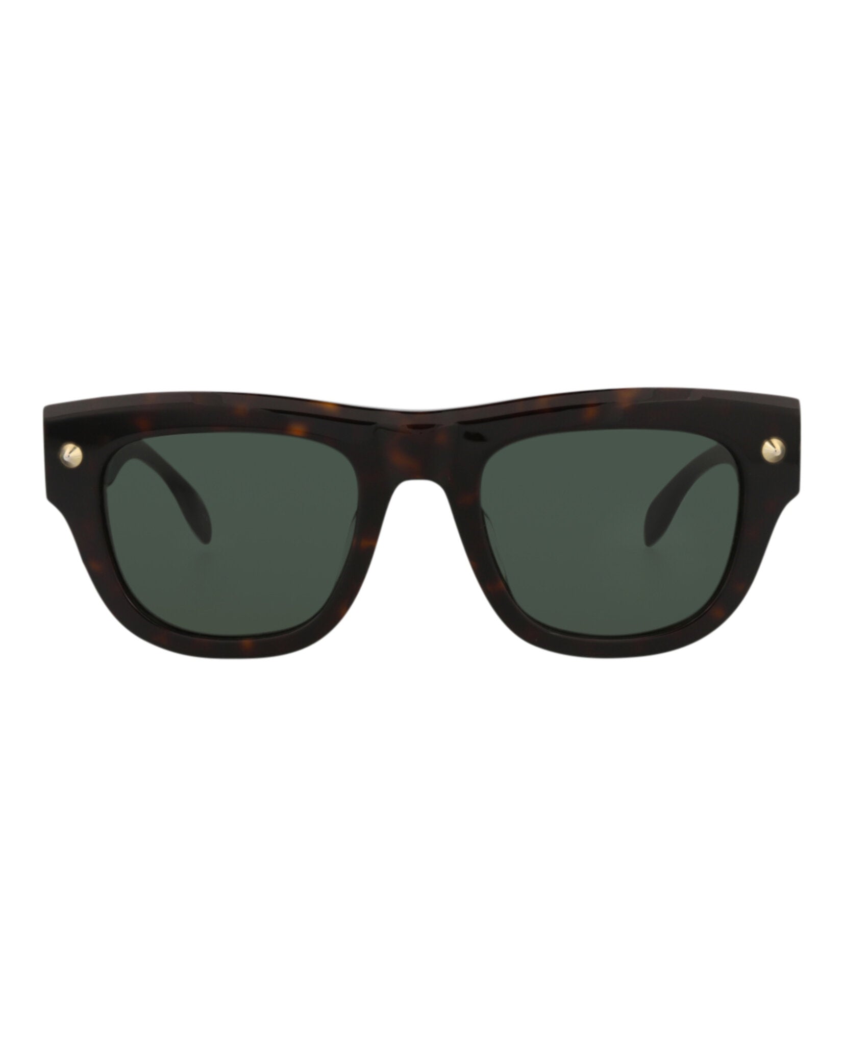 Alexander McQueen Gray Tortoiseshell Sunglasses Alexander McQueen AM0047S-002 Travel Sunglasses  main image 3
