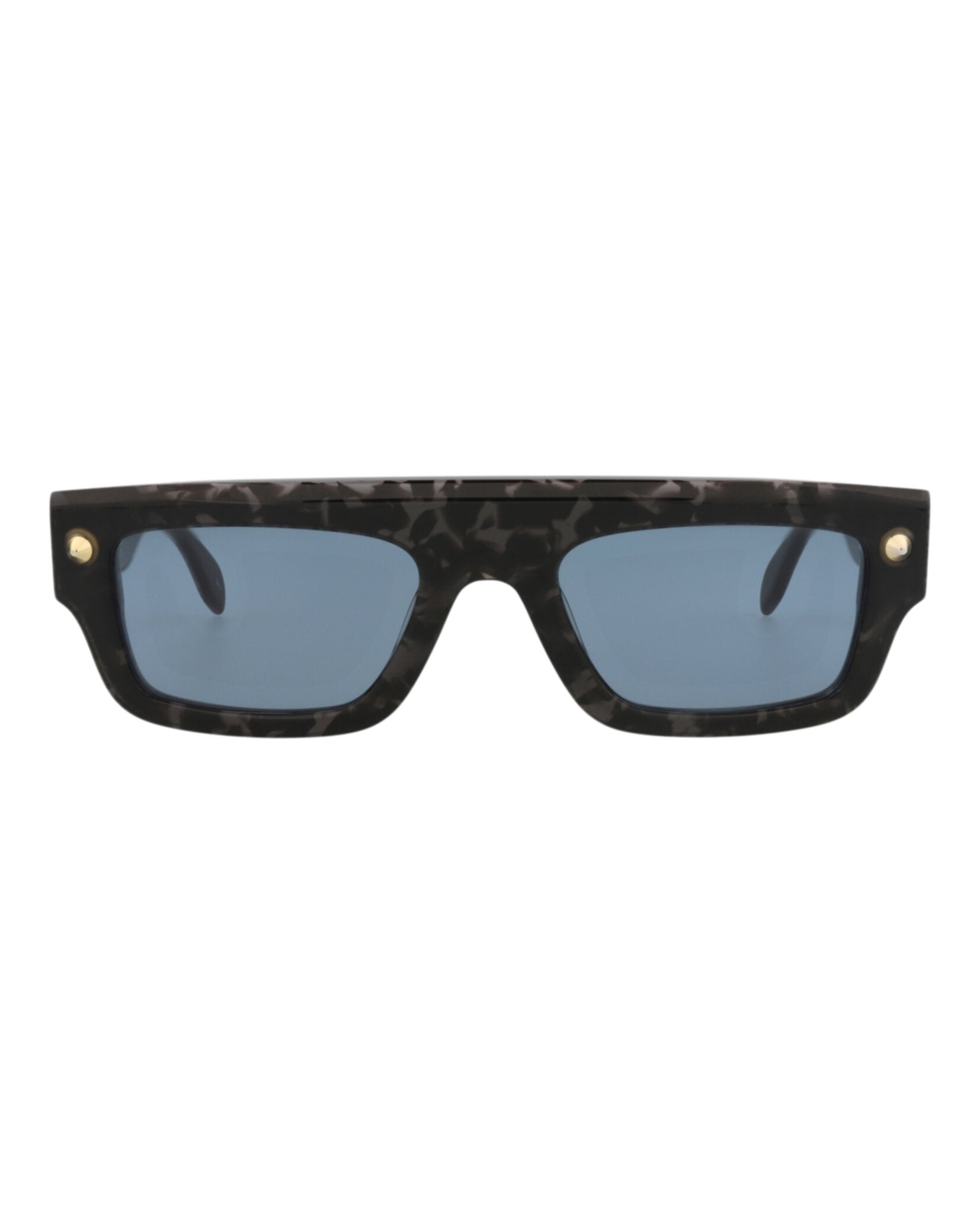 NEW Alexander McQueen AM0427S Black Square Sunglasses Alexander McQueen AM0427S Sunglasses main image 3