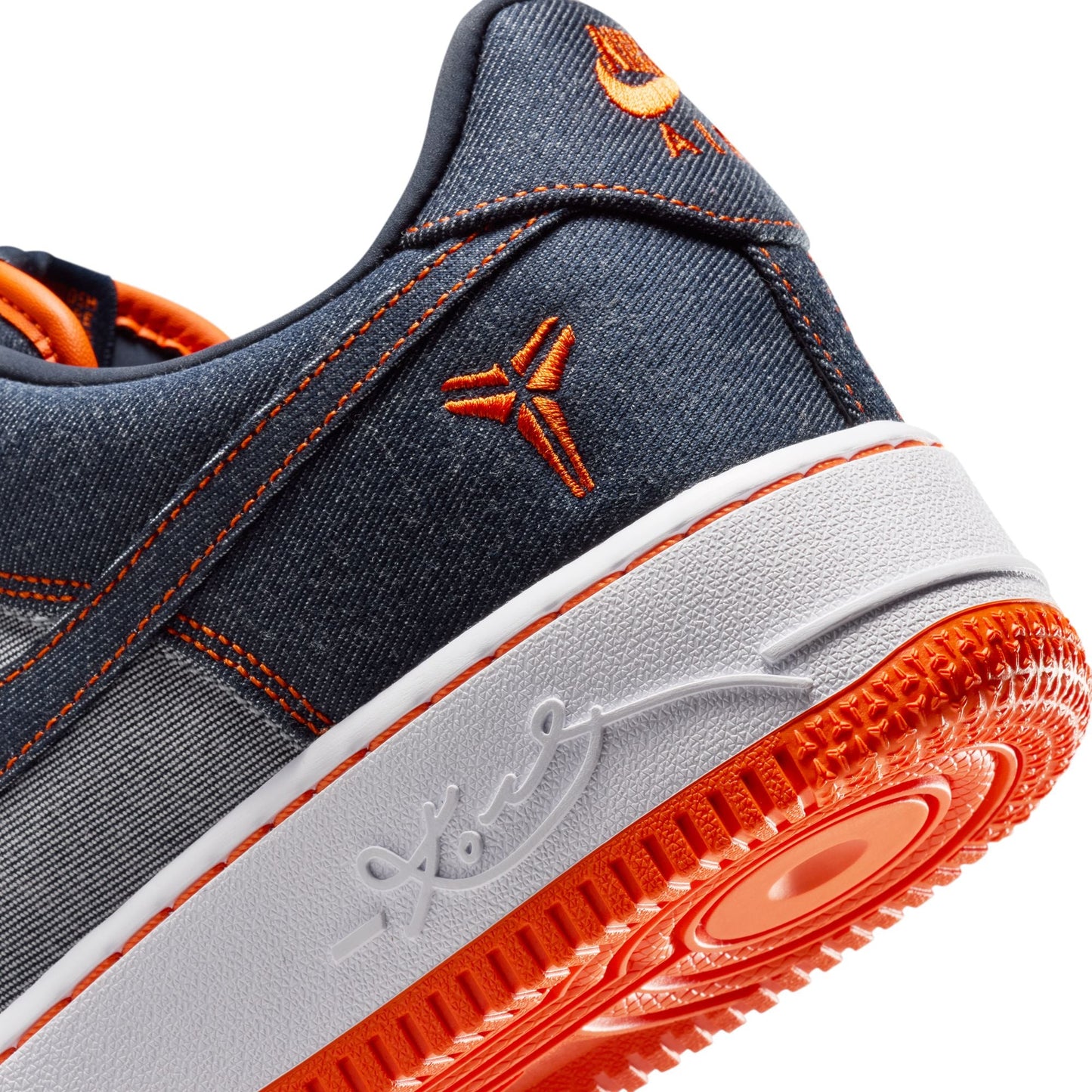 Nike Mens Kobe Air Force 1 Low Protro - Denim