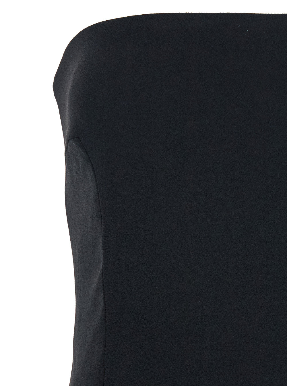Black Long Dress With Bare Shoulders