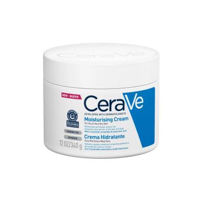 CeraVe Hydrating Skincare Set: Moisturizing Cream & Hand Cream - Intense Dry Skin Relief & Barrier Repair, Fragrance-Free