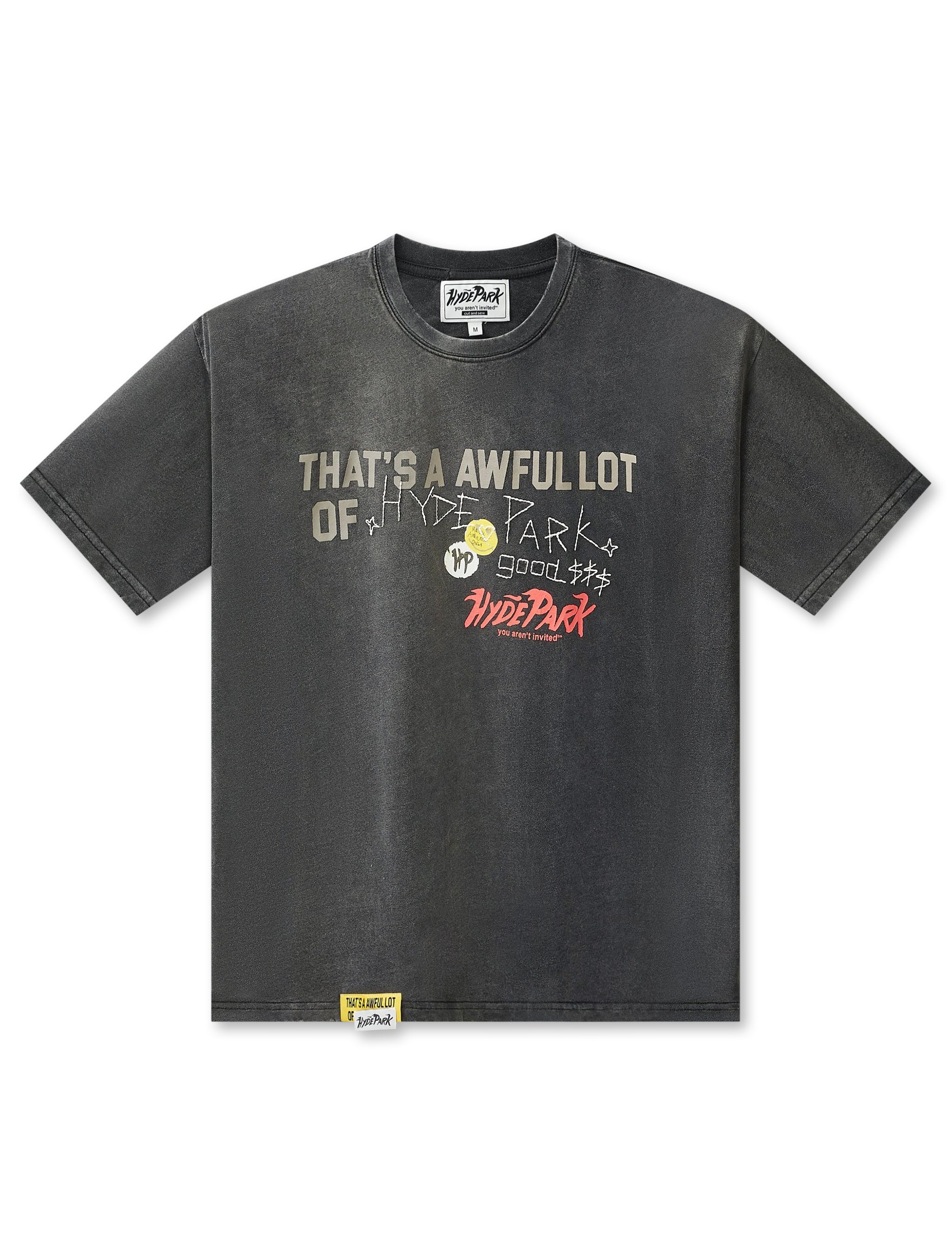 Hyde Park x ALOCS Stickered Up Tee - Black Wash – Zulily