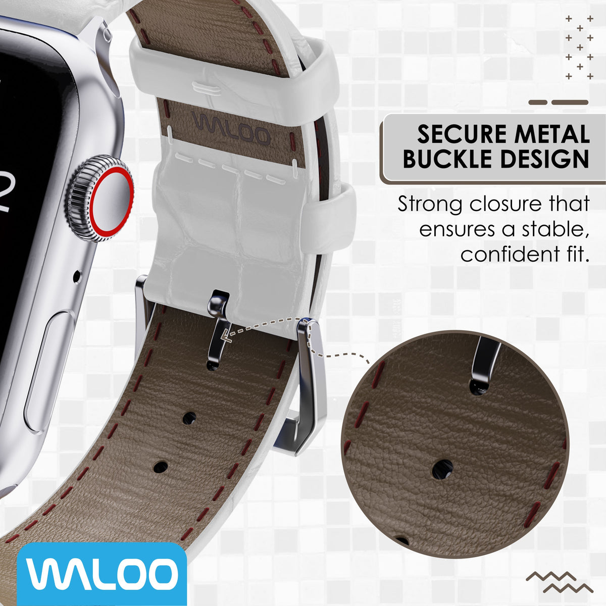 Waloo Crocodile Band For Apple Watch