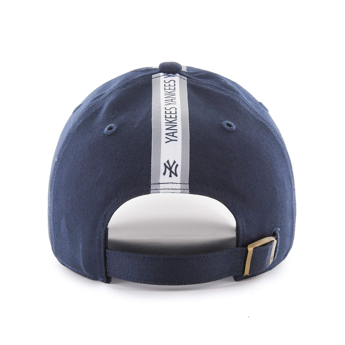 47 Brand Men's Ny Yankees Triple Stripe Clean Up Strapback Cap