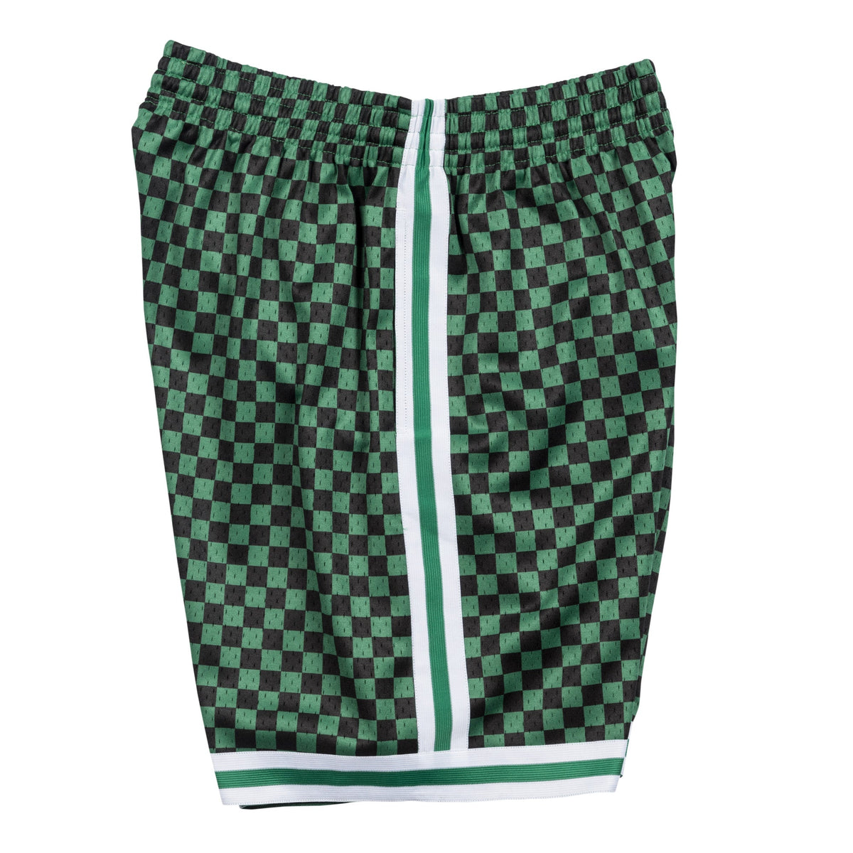 Mitchell & Ness Men's NBA Checked Swingman Shorts Boston Celtics Green