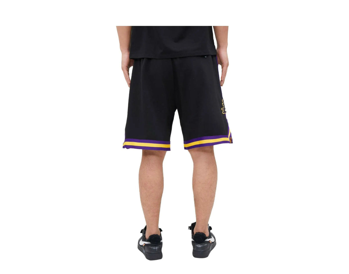 Pro Standard Los Angeles Lakers Classic Chenille Men Shorts Black