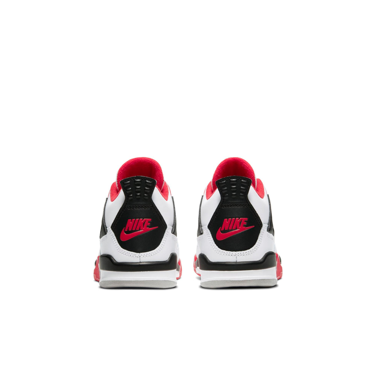 Air Jordan Preschool Retro 4 'Fire Red 2020 Ps' Sneakers