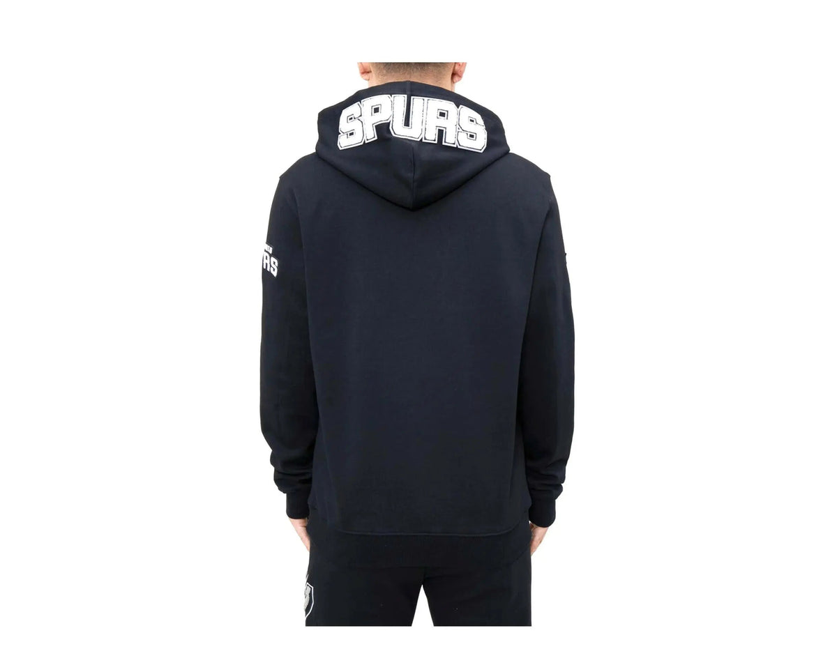 Pro Standard San Antonio Spurs Classic Chenille Men Hoodie Black