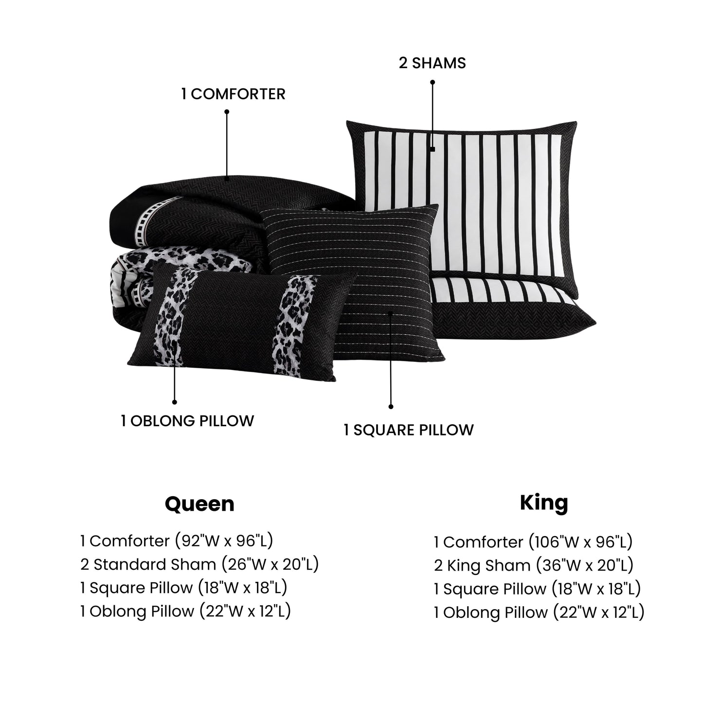 Bebejan Jaguar 5 Piece Reversible Comforter Set