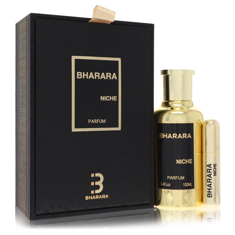 Bharara Niche by Bharara Beauty Eau De Parfum Spray + Refillable Travel Spray 3.4 oz for Men