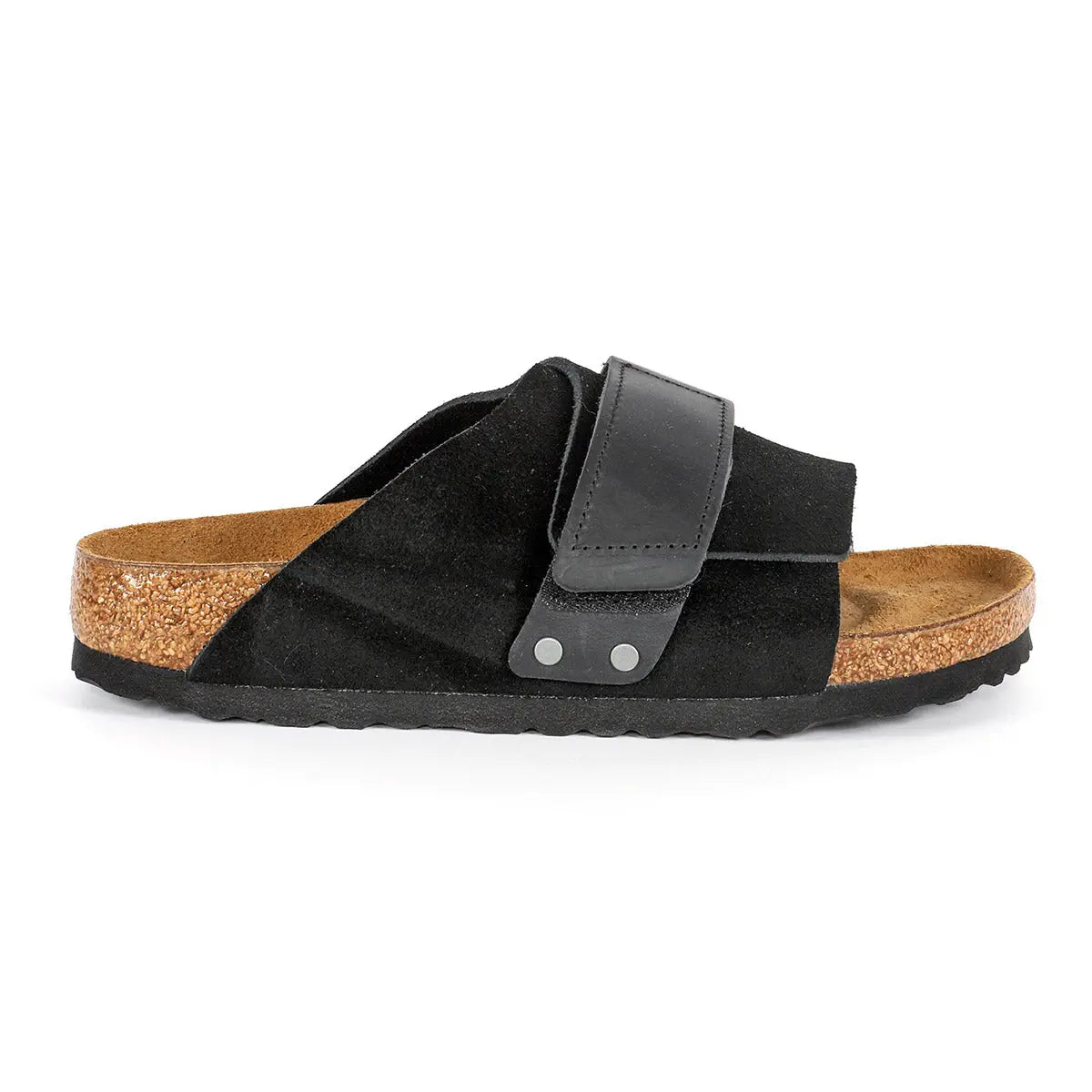 Birkenstock Kyoto Oiled Leather Suede Leather Sandals