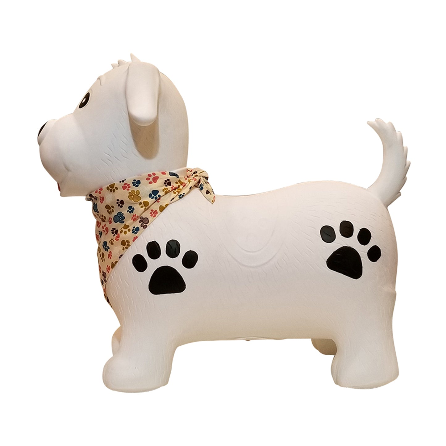 BounceZiez Inflatable Bouncy Ride-On Hopper with Pump - Dog