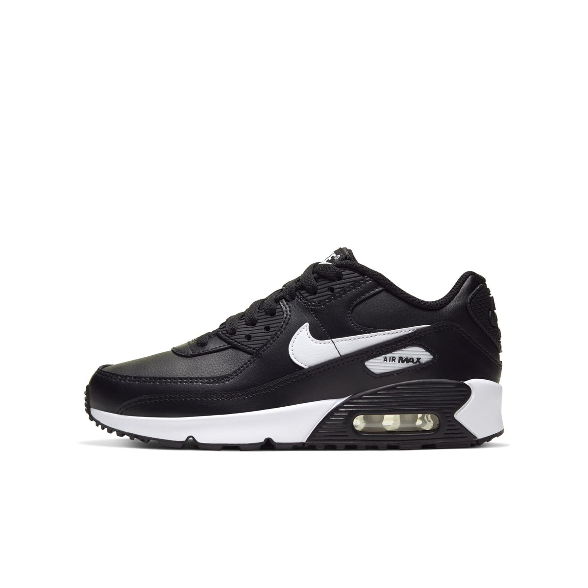 Nike Youth Air Max 90 Leather Gs Sneakers