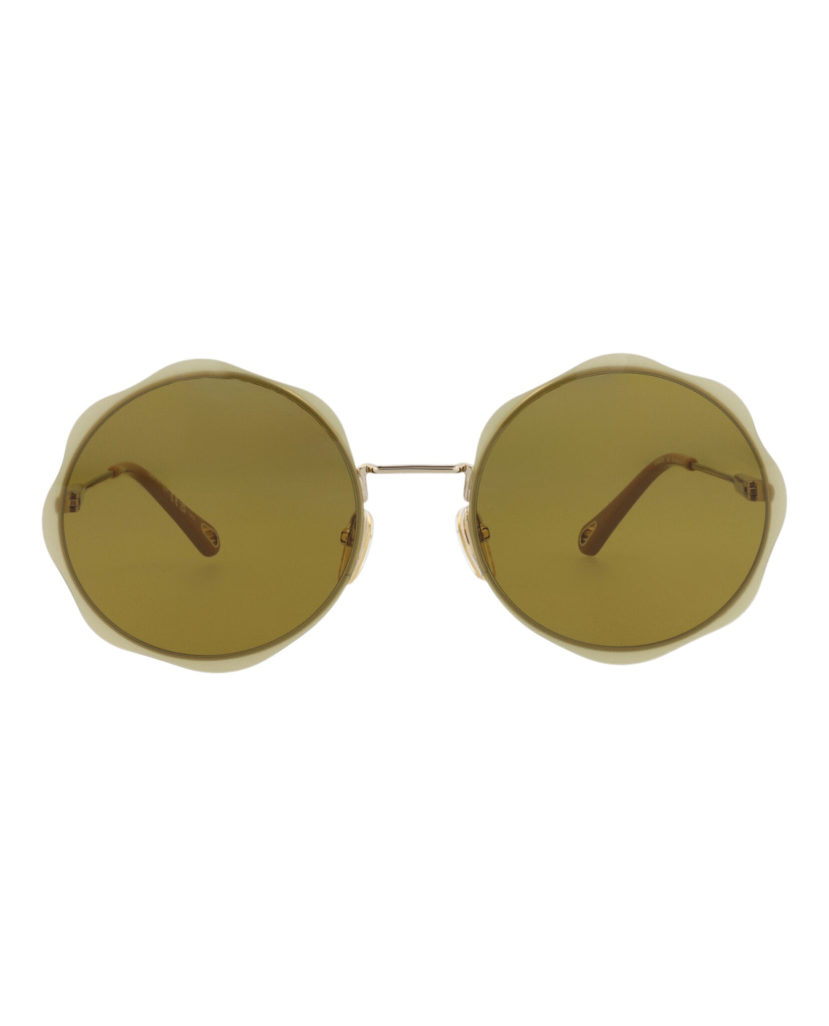 Chloé Round-Frame Metal Sunglasses Chloé Round-Frame Metal Sunglasses – Zulily main image 3