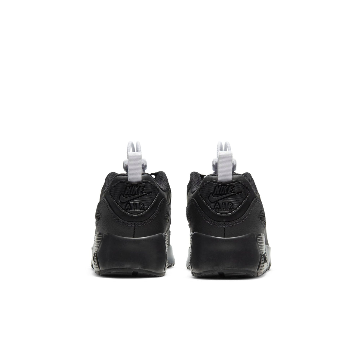 Nike Preschool Air Max 90 Toggle 'Triple Black Ps' Sneakers