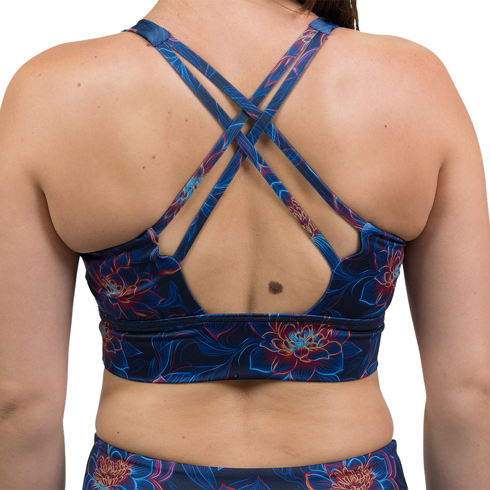 Constantly Varied Gear Longline Bra - Luminous Lotus