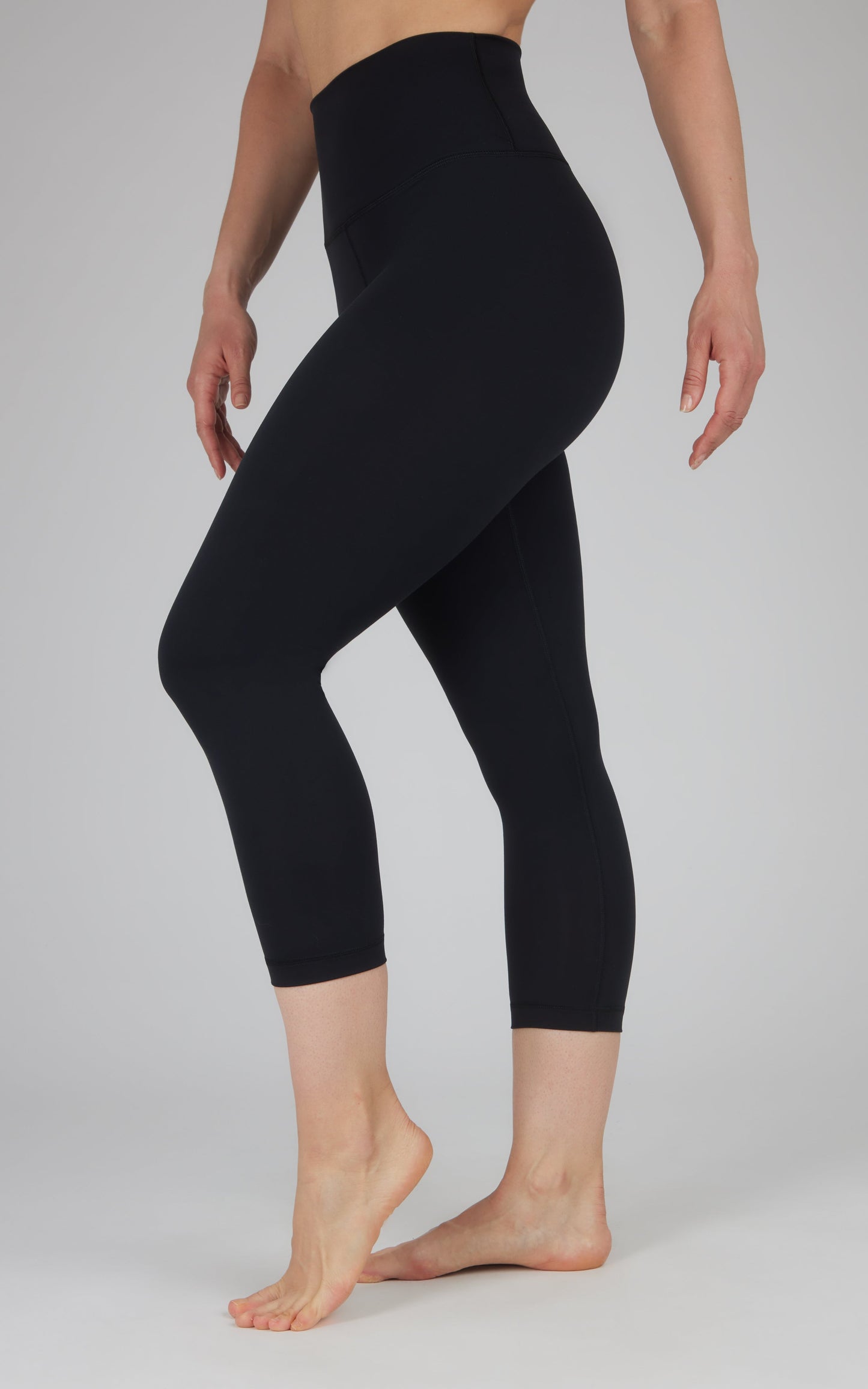 Lux Elastic Free High Waist Capri