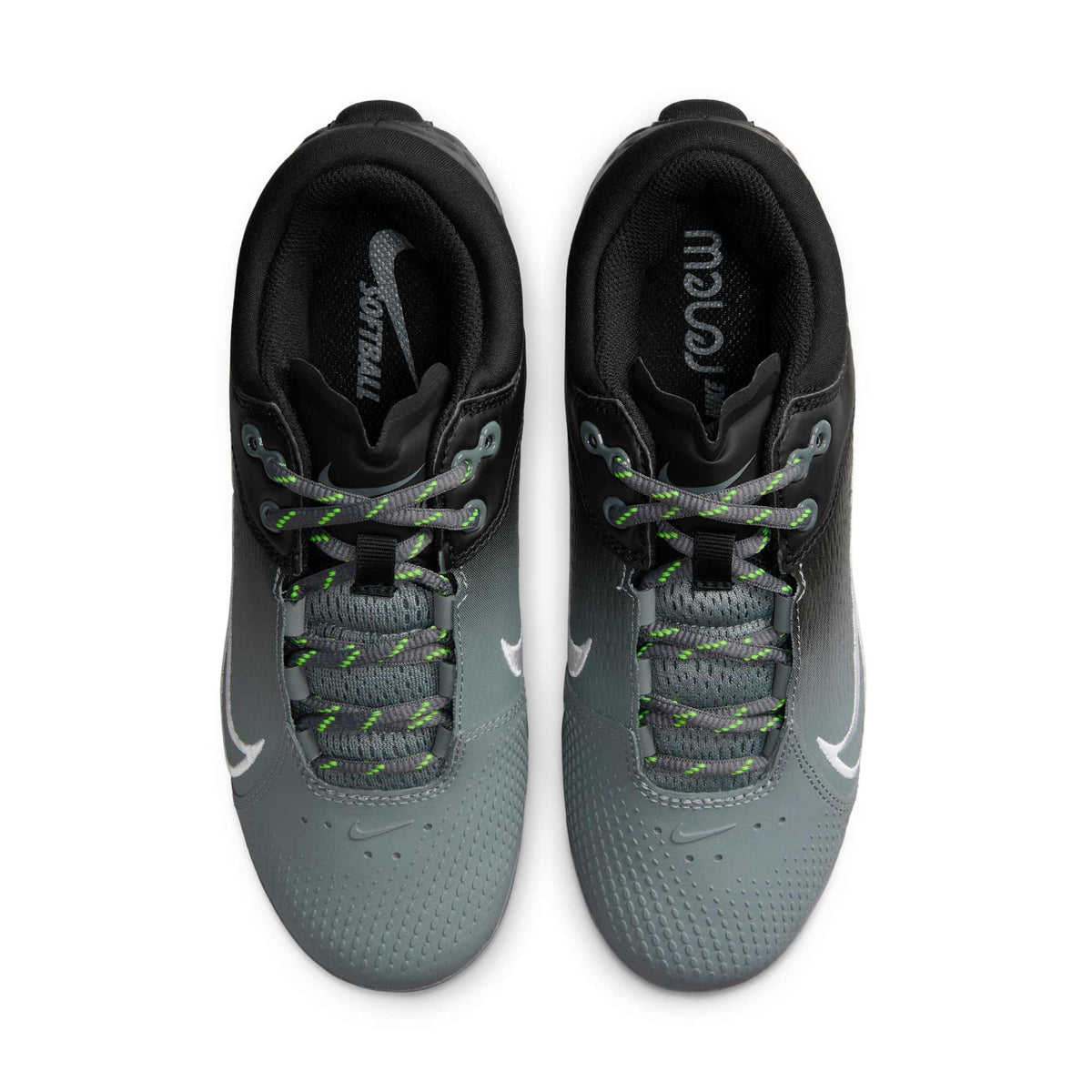 Nike Women's Hyperdiamond 4 Elite 'Black Cool Grey' Sneakers