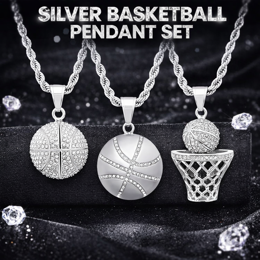 Basketball Pendant Set