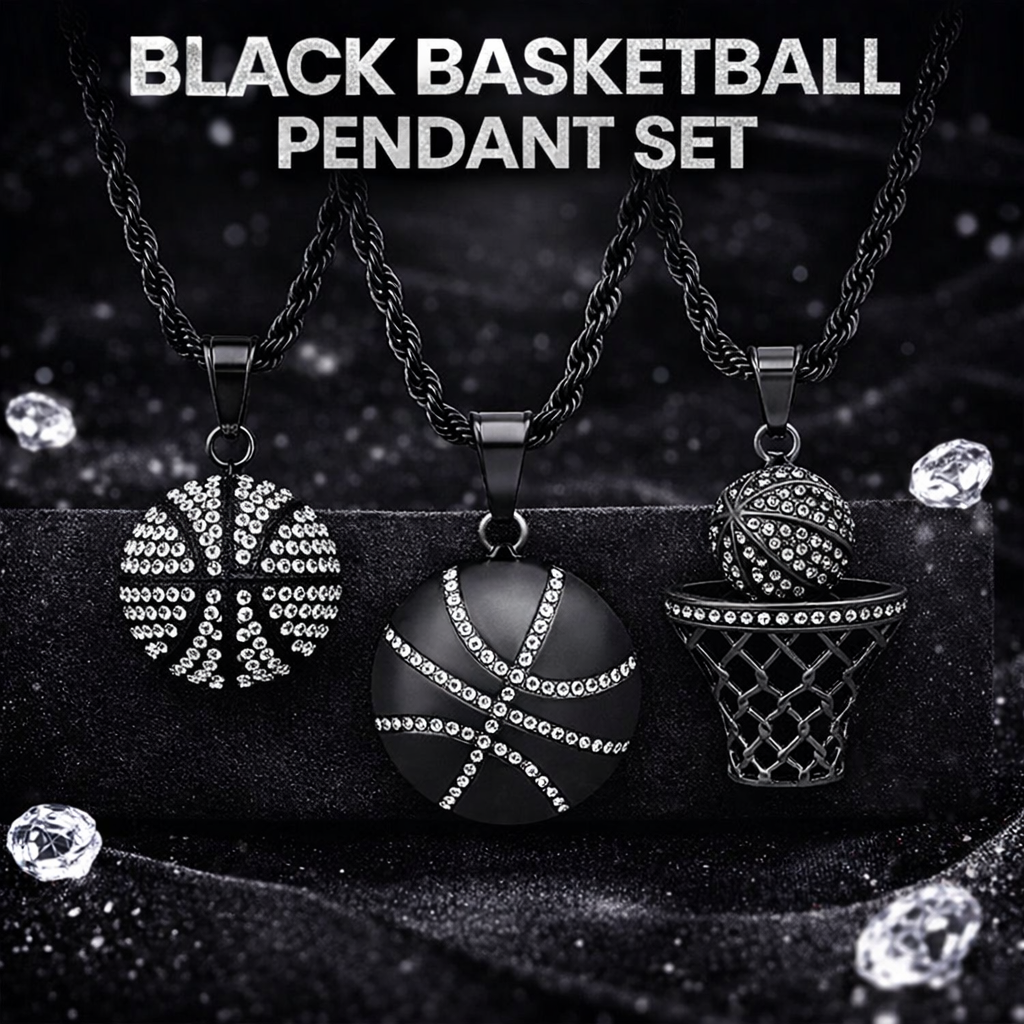Basketball Pendant Set