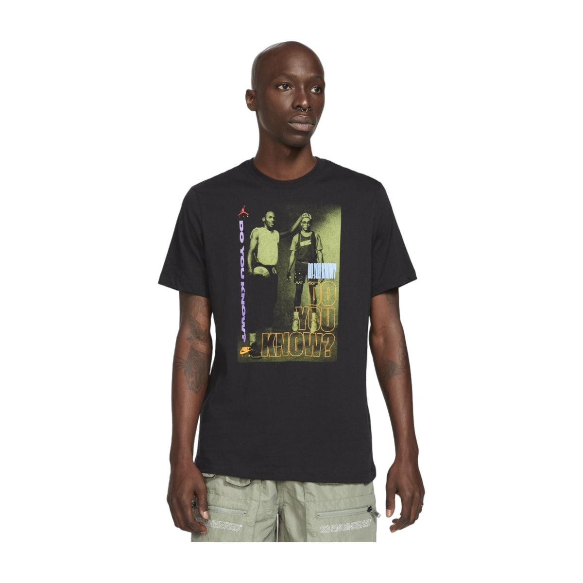Air Jordan Men's Retro 3 Graphic "Do You Know" T-Shirt T-Shirts