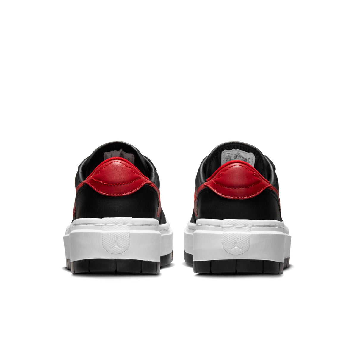 Air Jordan Women's Retro 1 Elevate Low W 'Black Gym Red White' Sneakers