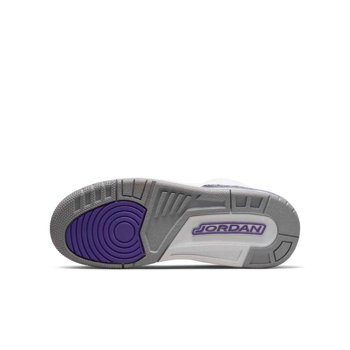 Air Jordan Grade School Retro 3 Gs 'Dark Iris' Sneakers