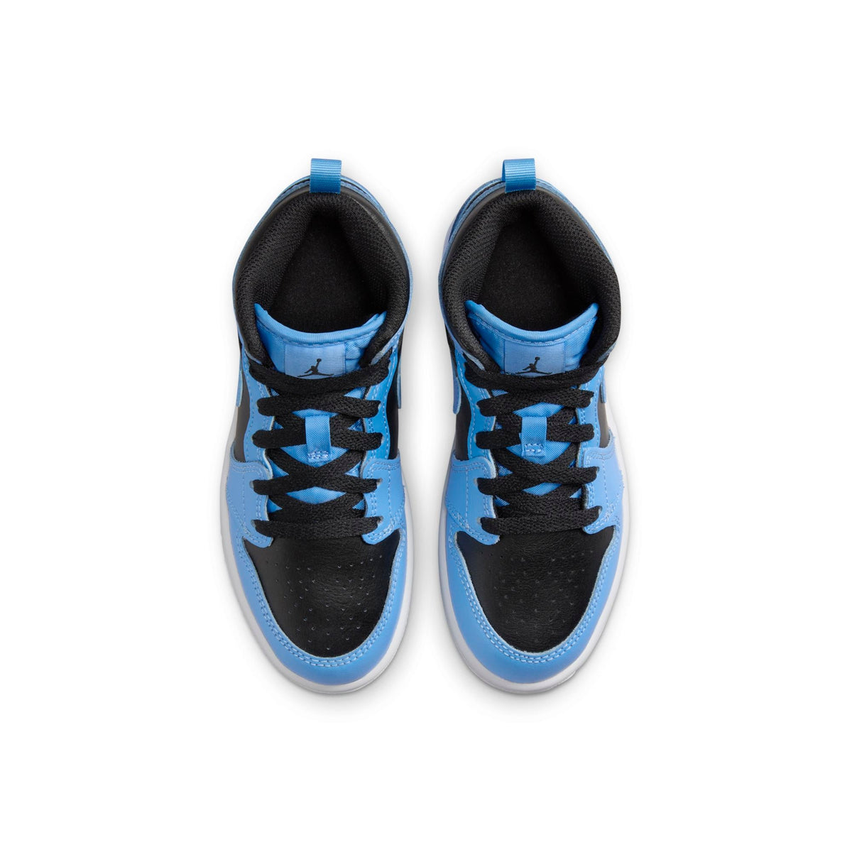 Air Jordan Preschool Retro 1 Mid 'University Blue Black Ps' (Ps)'